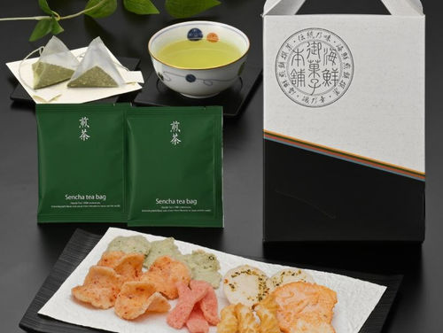 海老撰菓と煎茶詰合せ
